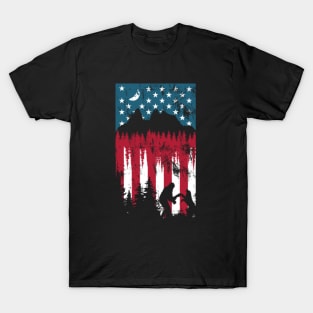 Dog in the woods T-Shirt